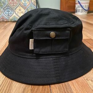 Aime Leon Dore WAXED BUCKET HAT – BLACK